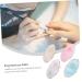Beaupretty 4-Piece Nail Polish Mixing Bowl Set | Cosmetic Makeup Palette Rings for Nail Art | Ideal for Professional & DIY Use - Buy Online on GoSupps.com