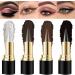 Eyeliner eyeliner single-head black solid rich eyeliner 4 colors long-lasting waterproof quick-drying matte eyeliner - create a long-lasting personalized eye makeup (#03 Brown) - Buy Online on GoSupps.com