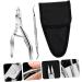 Ipetboom 1 Set Manicure 2-piece Set Trimmer Kit De Manicura Finger Pliers Cuticle Clippers Toenail Manicure Tool Nail Pliers for Home Pedicure Pliers Stainless Steel Household - Buy Online on GoSupps.com