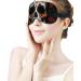 Skull with Flower Sleep Eye Mask for Women Men | Elastic Strap/Headband for Sleep, Travel, Nap - Buy Online on GoSupps.com