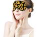 Sunflower Sleep Mask for Women | Adjustable Eye Shades Cover with Elastic Strap Comfortable & Stylish - Buy Online on GoSupps.com