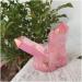 Choice of Gifts 1pcs 120-180g Natural Angel Crystal Cluster Pink Electroplating Titanium Coating Quartz Cluster Vibration Stone Crystal Cluster (Size : 150-180g) - Buy Online on GoSupps.com