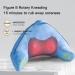 Rfkij Massaggiatore Elettrico Shiatsu - Massaggio a 2 Livelli Caldo 40 C Impastamento per Schiena e Parte Bassa - Buy Online on GoSupps.com