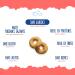 Nuvola Zero - Snack Zero au go t d'oignon snack prot in sans sucre sans glucides sans lactose sans gluten paquet de 3 pi ces. Fabriqu en Italie. Portion de 3 - Buy Online on GoSupps.com