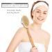 Natural Boar Bristle Bath Body Brush with Bamboo Handle for Exfoliation and Circulation Boost - by QL-ben - Buy Online on GoSupps.com