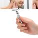 Safety Razor with Long Handle - Washable Removable Cutting Head & Comfortable Grip for Home & Travel - Buy Online on GoSupps.com