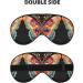 Buy Colorful Butterfly Print Unisex Sleep Eye Mask - Soft Comfort Eye Shade for Travel & Yoga - International Shipping Available - Buy Online on GoSupps.com