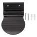 Gernie Shaving Pedestal Foot Stand - Alloy Shoe Shine & Foot Rub Brush Holder (Black) | International Shipping Available - Buy Online on GoSupps.com