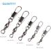 MOBOREST 200PCS Barrel Snap Swivel Fishing Accessories - Premium Gear with Ball Bearing Swivels and Quick Connect for Lures - Buy Online on GoSupps.com