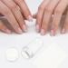 Beaupretty Clear Nail Stamp Kit - French Nail Stamper & Silicone Jelly Nail Art for DIY Manicure (Transparent) - International Shipping - Buy Online on GoSupps.com