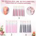 minkissy 3 Sets Gel Nail Brush Nail Art Supplies Detail Drawing Brush Nail Gel Kit De Manicura Nail Art Tips Builder Gel Builder for Nails Builder Gel for Nails Pink Tool Painted - Buy Online on GoSupps.com