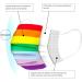 Ecnobia - 80 Pcs Disposable Safety Face_Masks Non-Woven Thick 3-Layer Breathable with Comfortable Elastic Earloop Mouth and Nose Protection New Upgraded Rainbow for Adults - Multicolored 80 count (Pack of 1) Multicolored - Buy Online on GoSupps.com
