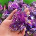 Natural Quartz Amethyst Cluster Crystal Stone Electroplated Colorful Crysral Cluster Specimen Home Gifts 1pcs Raw Stones and Minerals (Color : Amethyst Cluster Size : 90-100g) 90-100g Amethyst Cluster - Buy Online on GoSupps.com