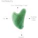 Ina Beauty Large Gua Sha Heart Natural Jade Stone for Face - Lift, Firm, and Reduce Puffiness - Buy Online on GoSupps.com