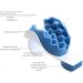 Ardentity Chiropractic Pillow - Neck & Shoulder Relaxer for Cervical Pain Relief | Neck Massage Traction Pillow 25.7x13 cm - Buy Online on GoSupps.com