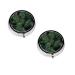 (Banana Leaf Green) Round Pill Box 3 Compartment Pill Box Mini Decorative Pocket Purse Portable Travel Medicine Tablet Vitamin Holder Organizer Pill Case