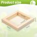 6 Pack Unfinished 6x6 Inch Square Wood Panels for DIY Arts & Crafts Projects - Buy Online on GoSupps.com