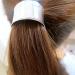 Gothic Punk Metal Hair Ties - 2 Piece Set in Golden & Silver | Elastic Hair Band Cuff Ponytail Holder for Women & Girls - Buy Online on GoSupps.com