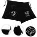 AUTSUPPL 2pcs Storage Bag Hair Wand Bag Organizer Bags for Travel Blow Dryer Organizer Gym Bag Black Velvet - Buy Online on GoSupps.com