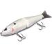 Bassdash SwimShad Glide Bait 7in/2.2oz - Jointed Swimbait for Bass Pike Salmon Trout Muskie Fishing - White Shad Lure - Buy Online on GoSupps.com