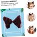 FRCOLOR 1 Pair Cat Ears Hairpin Cat Ear Fluffy Hairclip Halloween Hair Clip for Women Girl Hair Clips Fluffy Ears Hairclip Headphone Headband Hair Accessories Purple Flannel Lolita - Buy Online on GoSupps.com