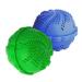 SWEETBIUTI Laundry Balls Washing Machine Ball Laundry Washing Machine Clean Eco-Friendly Decontamination Silicone Washing Balls Set for Liquid Detergent Blue Green 2PCS