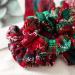 Christmas Hair Scrunchies - 10 Stylish Elastic Hair Ties for Women & Girls | Festive Rabbit Ear Accessories - Buy Online on GoSupps.com