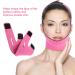 Face Slimming V Face Line Belt | Breathable Chin Lift Up Anti Wrinkle Sleep Strap - Red - Buy Online on GoSupps.com