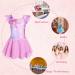 Boyoo Girls Pink Butterfly Ballet Leotard with Tutu Skirt | Ages 3-11 Years - Buy Online on GoSupps.com