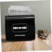 PopetPop 4-Piece Blade Storage Box - Safe Sharp Object Container for Hairdressing Salons - Durable Black Holder for Razors & Sharp Tools - Buy Online on GoSupps.com