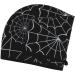 Spider Web Black Microfiber Hair Towel - Super Absorbent Coral Velvet Hair Wrap for Women - Quick Drying Cap for Long Curly & Thick Hair - Buy Online on GoSupps.com
