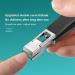Dajidafu Splashproof Toenail Clippers For Safe And Hygienic Stainless Steel Nail Clippers Splashproof Nail Clippers Easy Storage brown - Buy Online on GoSupps.com