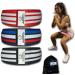 Fabric Resistance Bands Set | 3 Booty & Leg Exercise Bands for Women | Glute & Squat Bands for Effective Workouts - Buy Online on GoSupps.com