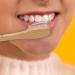 Bamboo Toothbrush Set of 2 | Sustainable Wooden Brushes with Natural Bristles for Eco-Friendly Oral Care - Buy Online on GoSupps.com