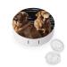 Contact Lens Case Golden Retrievers Portable Travel Contact Lens Box Contact Lens Storage Box