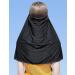 Unisex Blue Sun Protection Neck Drape Mesh Cap with Elastic Face Covering - Buy Online on GoSupps.com