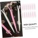 BIUDECO 100pcs Double Eyelid Y-shaped Fork Eye Stickers y Fork Makeup y Fork Eyelids Sticker Forks Abs - Buy Online on GoSupps.com
