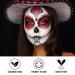 Buy Black White Red Face Paint Kit - Includes 3 Sponges & Brush | Perfect for Baseball Softball Halloween Makeup Cosplay & Theme Parties - Buy Online on GoSupps.com