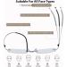 Progressive Photochromic Multifocus Reading Glasses - Blue Light Blocking Multifocal Readers | Diamond Cut | Black-Clear | 2.5x - Buy Online on GoSupps.com