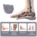 3/4 Original High Arch Orthotics Insoles for Plantar Fasciitis & Flat Feet - Firm Support Comfort Metatarsal Pads - Relief for Heel Spur Pain - Men 9-11/Women 10-12 - Gray - Buy Online on GoSupps.com