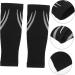 Mobestech 4 Pairs Calf Compression Leg Sleeves - Skin Friendly & Breathable Fitness Support for Enhanced Performance - Buy Online on GoSupps.com