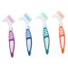 FRCOLOR 8 STK toothbrush Denture Cleaning Brush Denture Cleaner Press Care Products Tools For Proverean Care Denture Dentures Cleaning Bush Handing tools detergent nylon bristles