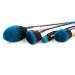 Efforty Makeup Brush Set - 4PCS Blue Gradient Premium Nylon Kabuki Brushes for Blush & Eye Makeup | High Density Soft Bristles - Buy Online on GoSupps.com