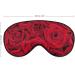 Shop Red Rose Flower Sleep Mask for Women | Adjustable Eye Shades & Elastic Strap | International Shipping Available - Buy Online on GoSupps.com