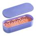 Beavorty Box Makeup Brush Storage Box Women Makeup Brush Cleaner Makeup Brush Storage Holder Makeup Brush Drying Holder Women Makeup Tools Cleaner Miss Pp The Brush Purple Filter Artifact