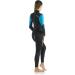Cressi Ladies' Ultraspan Scuba Diving Wetsuit - Morea Design, Black/Aquamarine, Medium, Premium Material, Quality Since 1946 - Buy Online on GoSupps.com