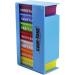 Com-Four 7-Day Drug Doser & Pill Organizer - Weekly Medication Box with 3 Compartments - Light Blue - Perfect for Morning Lunch Evening Doses - Buy Online on GoSupps.com