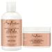 SheaMoisture Curly Hair Products  Coconut & Hibiscus Bundle Includes Curl & Style Milk 8 Fl Oz with Curl Enhancing Smoothie 12 Oz  Shea Butter Hair Styling Products