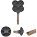 PRETYZOOM 1pc Hamburger Pancake Pan Mini Pan Pancake Maker Pan Kitchen Accessory 4 Hole Omelette Pan Egg Pan for Gas Stove Omelette Frying Pan Medical Stone Fried Eggs Egg Plate - Buy Online on GoSupps.com
