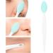 Silicone Nose Cleansing Brush - Double Sided Blackhead Remover for Home & Salon | Easy Grip Green - Buy Online on GoSupps.com